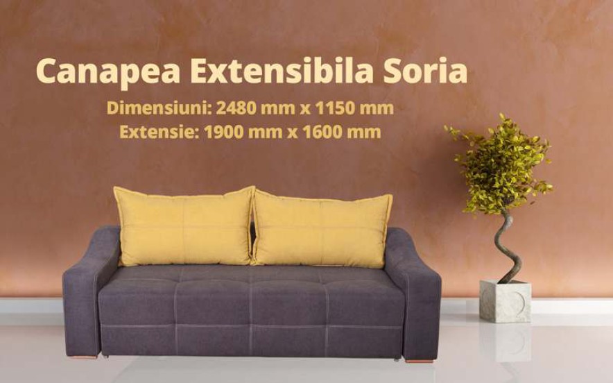 Canapea extensibila Soria